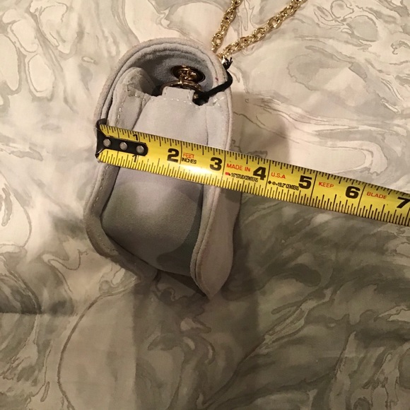 Zac Posen Americana mini crossbody suede bag - Picture 3 of 9